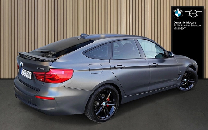BMW Seria 3 cena 72900 przebieg: 247862, rok produkcji 2018 z Żychlin małe 497